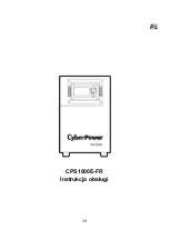 Preview for 29 page of CyberPower CPS1000E-FR User Manual