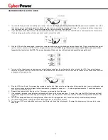 Предварительный просмотр 4 страницы CyberPower CPS700AVR User Manual