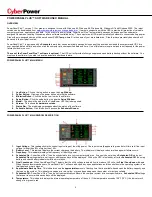 Предварительный просмотр 6 страницы CyberPower CPS700AVR User Manual