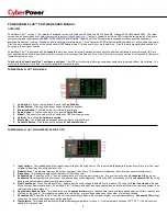 Предварительный просмотр 6 страницы CyberPower CPS900AVR User Manual