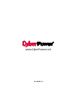 Предварительный просмотр 36 страницы CyberPower CPSHB300ETR User Manual