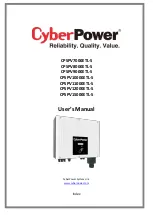 CyberPower CPSPV10000ETL-S User Manual preview