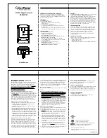 CyberPower CSP100TW User Manual preview