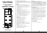 Предварительный просмотр 1 страницы CyberPower HT806TCRC1 User Manual