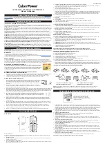 Предварительный просмотр 3 страницы CyberPower LX1100G-FC User Manual