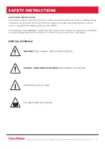 Preview for 2 page of CyberPower MBP63A2 Installation And Operation Manual