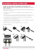 Preview for 14 page of CyberPower MBP63A2 Installation And Operation Manual