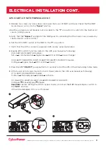 Preview for 24 page of CyberPower MBP63A2 Installation And Operation Manual