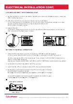 Preview for 27 page of CyberPower MBP63A2 Installation And Operation Manual