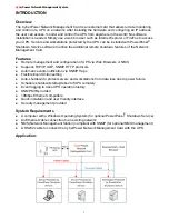 Preview for 3 page of CyberPower Network Management Card User Manual