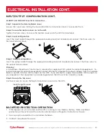 Предварительный просмотр 18 страницы CyberPower OL10KRT Installation And Operation Manual