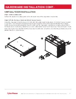 Preview for 12 page of CyberPower OL10KSTF Installation And Operation Manual