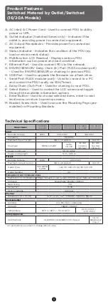 Preview for 7 page of CyberPower PDU13101 User Manual