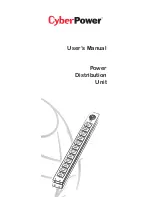 Preview for 1 page of CyberPower PDU15B10R User Manual