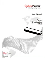 CyberPower PDU15M8FNET User Manual preview