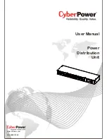 Preview for 1 page of CyberPower PDU15M8FNET User Manual