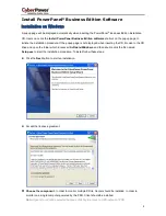 Preview for 4 page of CyberPower PowerPanel Business Edition Installation Manual