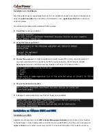 Preview for 9 page of CyberPower PowerPanel Business Edition Installation Manual