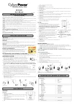 CyberPower PR750LCDN User Manual preview