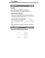 Предварительный просмотр 4 страницы CyberPower UP1200 User Manual