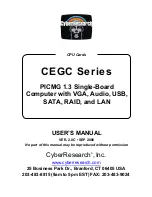 CyberResearch CEGC Series User Manual предпросмотр