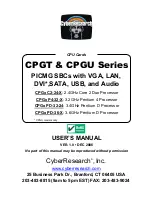 Предварительный просмотр 1 страницы CyberResearch CPGT C2-24-X Series User Manual