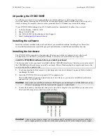 Preview for 10 page of CyberResearch CYDIO 96HE User Manual