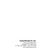 Preview for 24 page of CyberResearch CYDIO 96HE User Manual