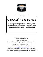 Предварительный просмотр 1 страницы CyberResearch CYRAQ 17A Series User Manual