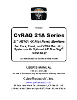 CyberResearch CYRAQ 21A User Manual предпросмотр