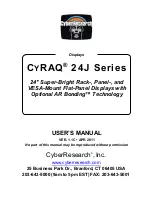 Предварительный просмотр 1 страницы CyberResearch CyRAQ 24J Series User Manual