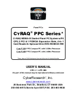 CyberResearch CYRAQ PPC Series User Manual preview