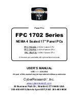 Preview for 1 page of CyberResearch FPC 1702-C20 User Manual