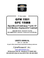 CyberResearch GFC 1508B User Manual предпросмотр