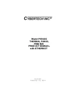 Cybertech PX922E Product Manual preview