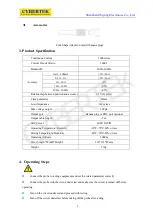 Предварительный просмотр 3 страницы Cybertek CP1000B Manual