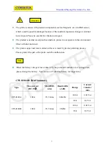 Предварительный просмотр 3 страницы Cybertek CPL8100A Manual