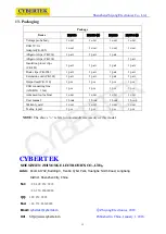 Предварительный просмотр 16 страницы Cybertek DP6000 Series Manual