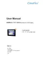 CyberView HRP615 User Manual preview