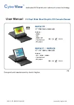 CyberView RKP2417 User Manual preview