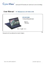 CyberView RP-W119QD Manual preview