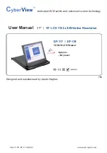 Preview for 1 page of CyberView SP-117 User Manual