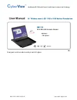 CyberView WS-119 Series User Manual предпросмотр