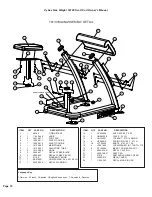 Preview for 16 page of CYBEX 16030 Owner'S And Service Manual