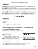 Preview for 13 page of CYBEX 16110 Owner'S And Service Manual