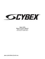 CYBEX 530S Owner'S Manual предпросмотр