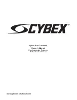 CYBEX 530T Owner'S Manual предпросмотр