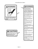 Preview for 9 page of CYBEX 55620 G Owner'S And Service Manual