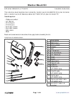 CYBEX 626AK010 Installation Instructions Manual предпросмотр