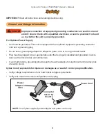 Предварительный просмотр 4 страницы CYBEX 750A Owners Manual And Service Manual